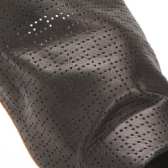 NEW BEAUTIISOLES Made In Italy Leather Lara Peep Toe Heels   252 - Picture 3 of 3